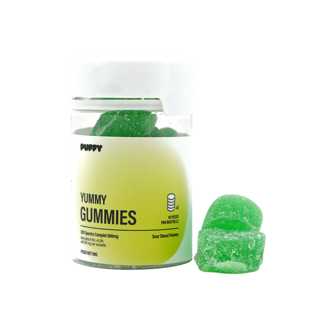 Puffy Gummies THC+CBD 50mg
