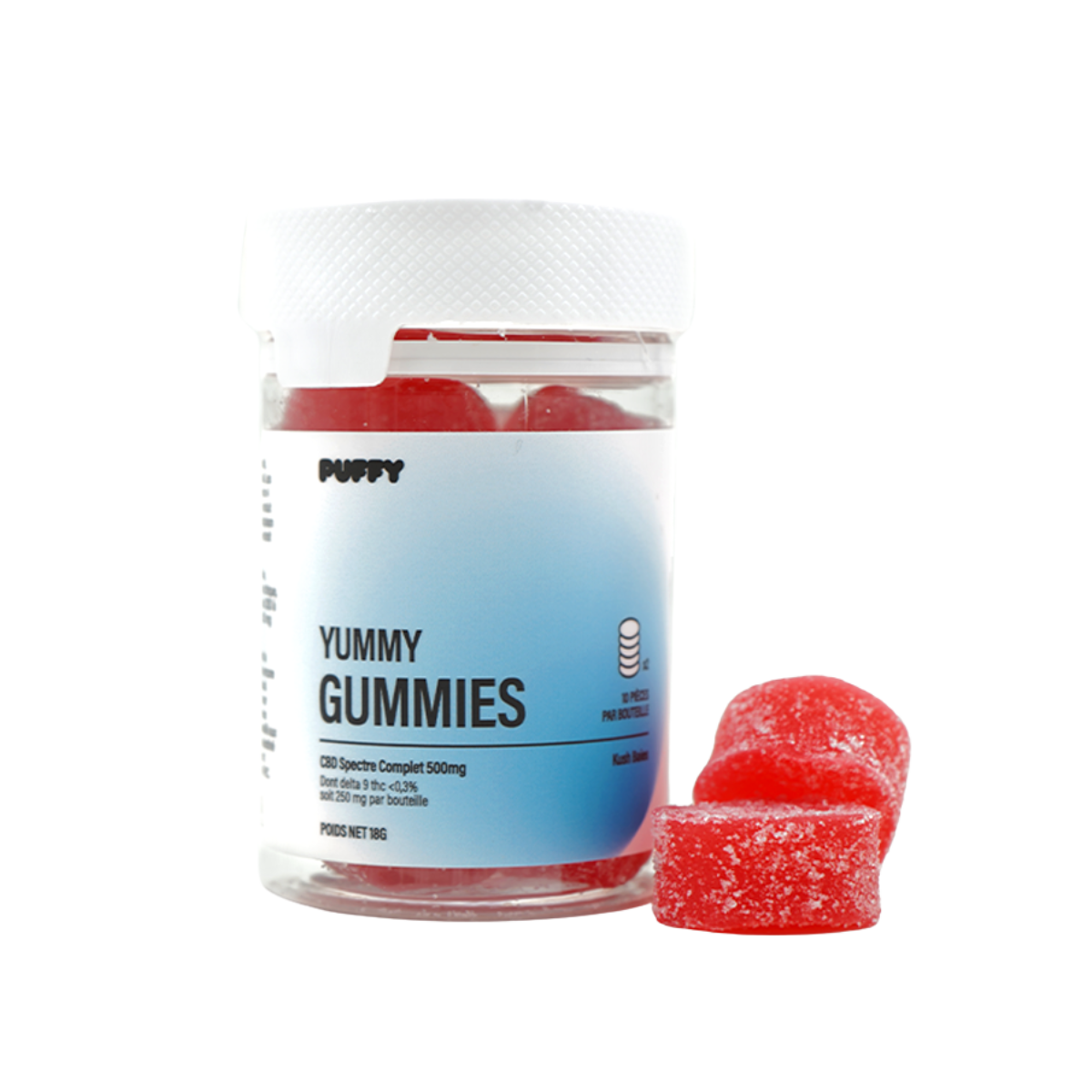 Puffy Gummies THC+CBD 50mg
