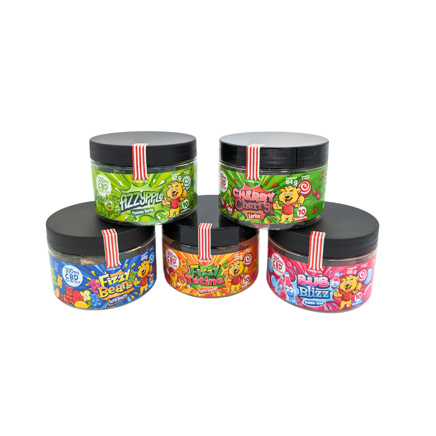 Bonbons CBD - La Tisanerie