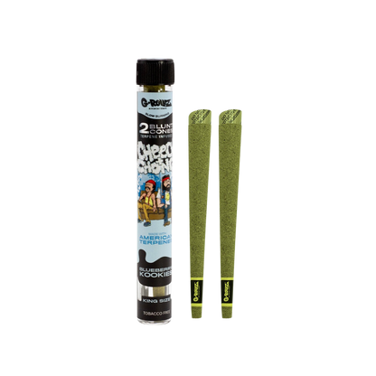 Cônes pré-roulé avec terpènes naturel et tube en verre - La Tisanerie