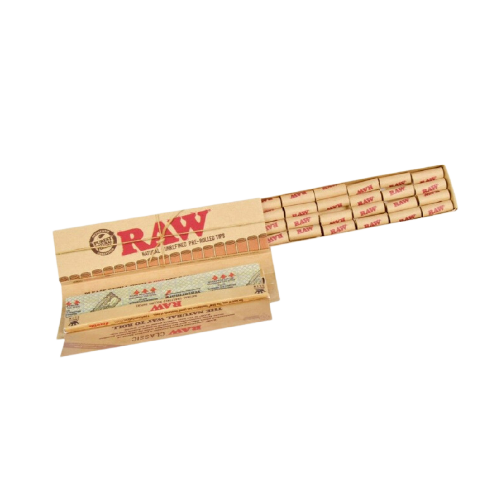 Feuilles king size + tips pré-roulés - La Tisanerie