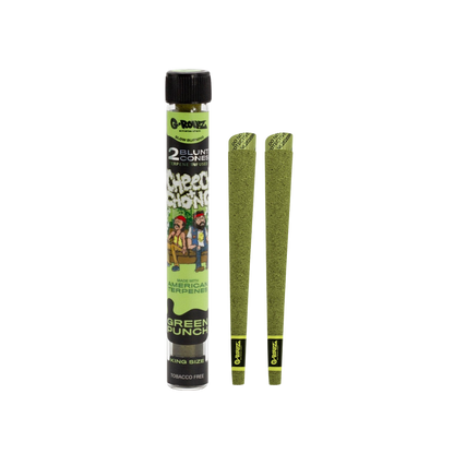Cônes pré-roulé avec terpènes naturel et tube en verre - La Tisanerie