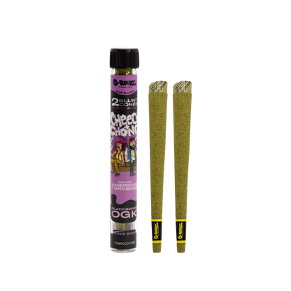 Cônes pré-roulé avec terpènes naturel et tube en verre - La Tisanerie