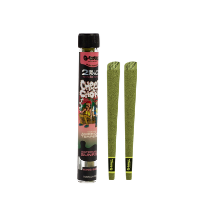 Cônes pré-roulé avec terpènes naturel et tube en verre - La Tisanerie