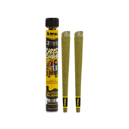 Cônes pré-roulé avec terpènes naturel et tube en verre - La Tisanerie